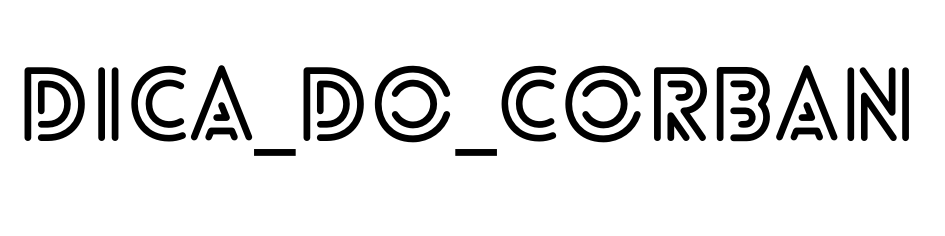 Dica do Corban