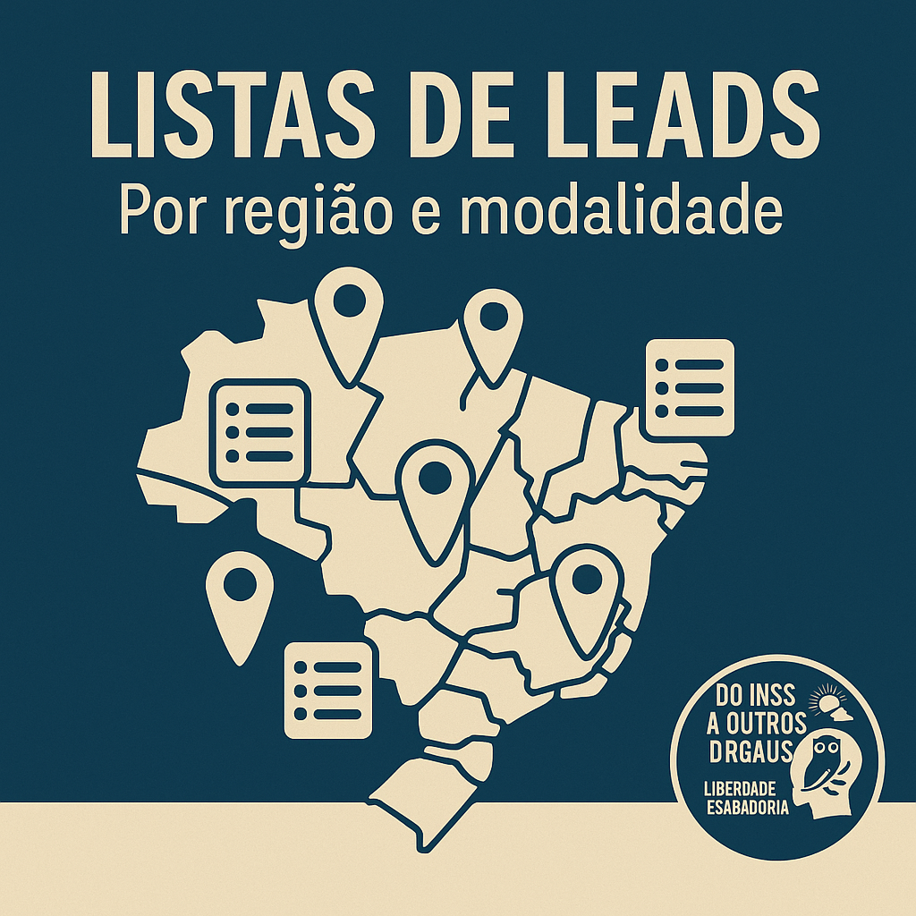 Lista de Leads Segmentados por Região e Modalidade